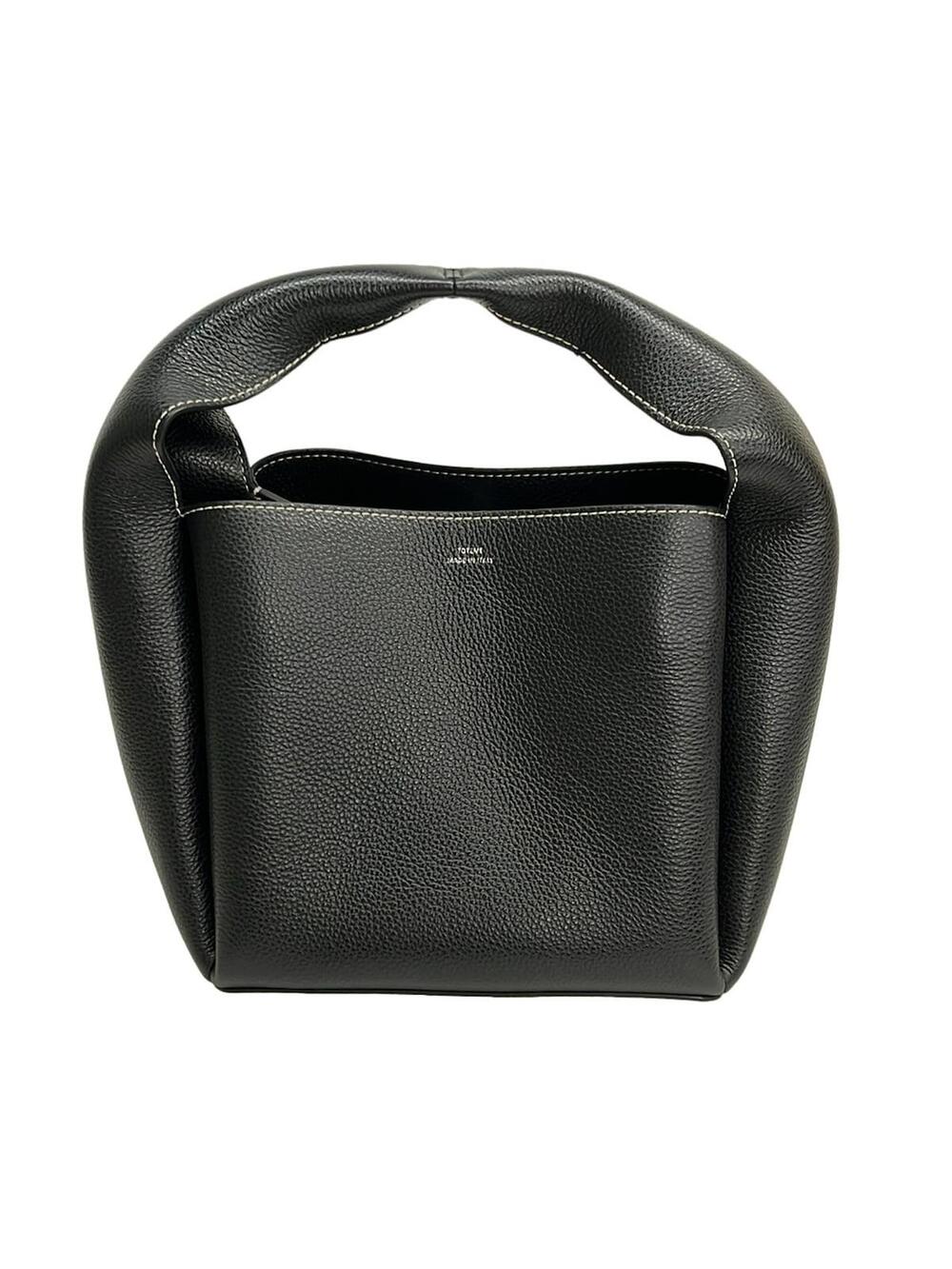 Toteme Black Leather Handbag #363349T66B
